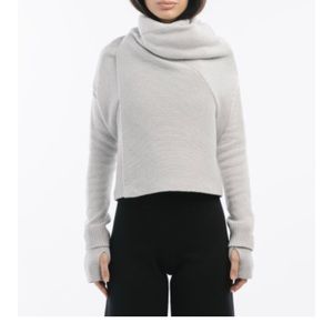 NFP Cotton Front Drape Cardigan